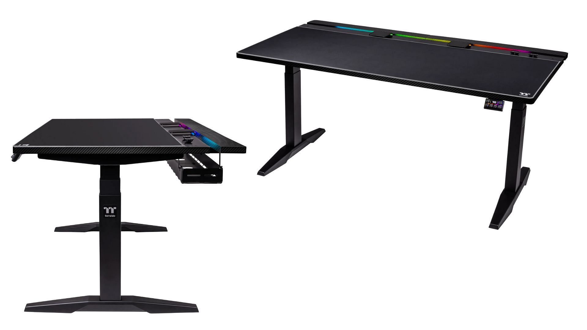 The Thermaltake G700 RGB is one of the best premium gaming desks (Image via Thermaltake)